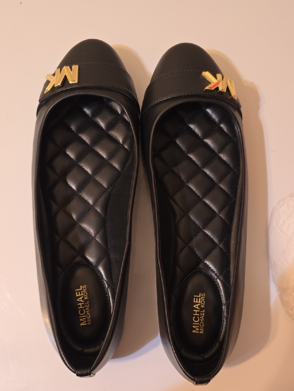Michael Kors Jilly Ballet Flat Black Size 11 - Picture 5 of 13